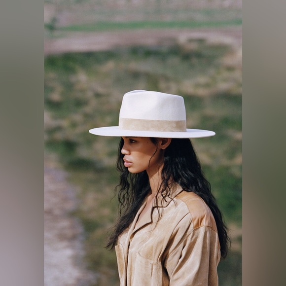 NWT Lack of Color Benson Rancher Beige Wool Velvet Band Size M - Picture 9 of 16